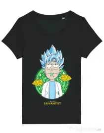Tricou STANLEY STELLA dama I'm just saiyantist Negru