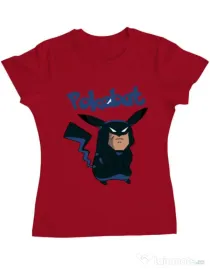 Tricou ADLER dama Pokebat Rosu