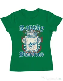 Tricou ADLER dama Royalty bloodline Verde mediu