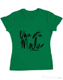 Tricou ADLER dama Viva la moda Verde mediu