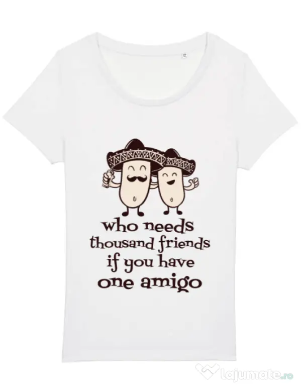 Tricou STANLEY STELLA dama One amigo Alb