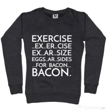 Bluza ADLER dama Exercise Negru melanj