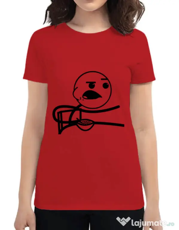 Tricou ADLER dama Cereal Guy Rosu