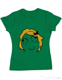 Tricou ADLER dama Derpina Verde mediu