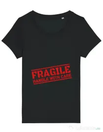 Tricou STANLEY STELLA dama Fragile Negru