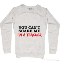 Bluza ADLER dama I'm a teacher Migdala melanj
