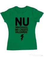 Tricou ADLER dama Nu imbatranesc Verde mediu