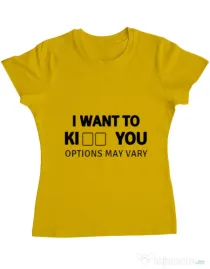 Tricou ADLER dama Options may vary Galben