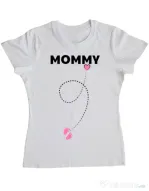 Tricou ADLER dama Mommy Alb
