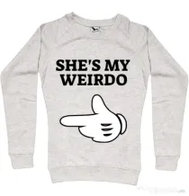 Bluza ADLER dama She's my weirdo Migdala melanj