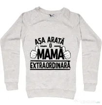 Bluza ADLER dama O mama extraordinara Migdala melanj