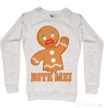 Bluza ADLER dama Bite me Migdala melanj