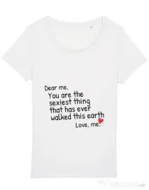 Tricou STANLEY STELLA dama Dear me Alb