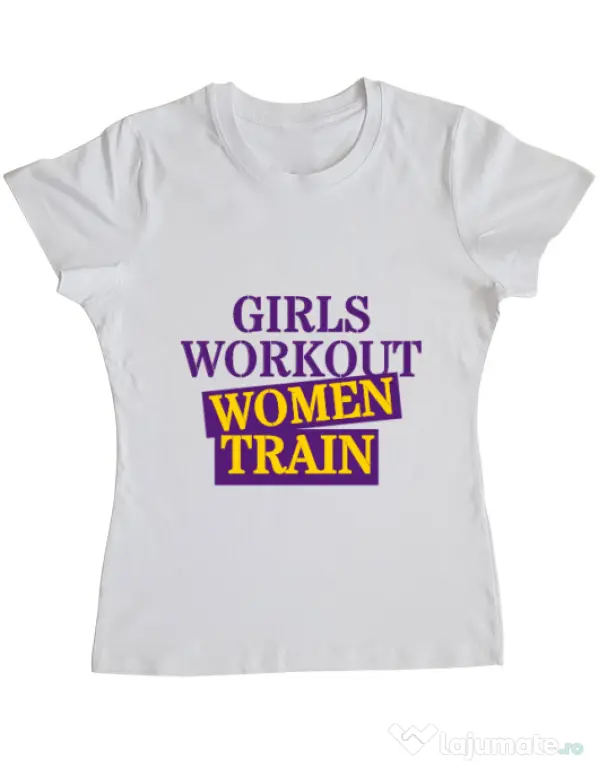 Tricou ADLER dama Women train Alb