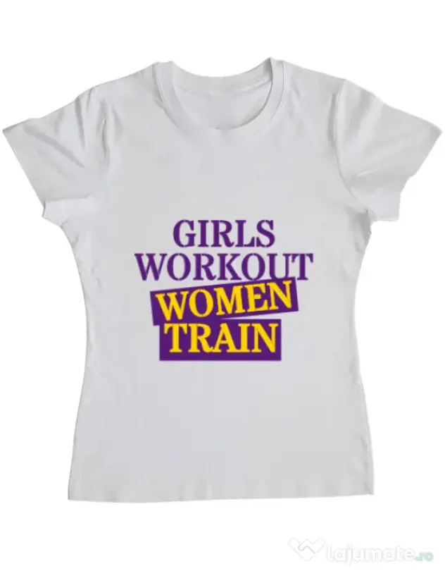Tricou ADLER dama Women train Alb