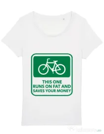 Tricou STANLEY STELLA dama Bicycle Alb