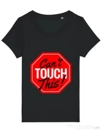 Tricou STANLEY STELLA dama Can’t touch this Negru