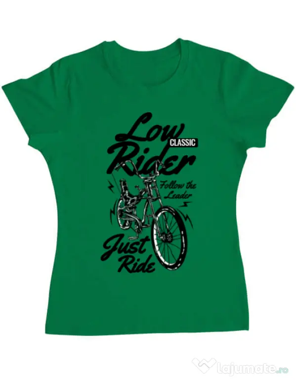 Tricou ADLER dama Lowrider Verde mediu