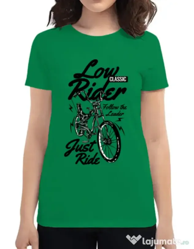 Tricou ADLER dama Lowrider Verde mediu