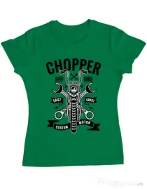 Tricou ADLER dama Chopper Verde mediu