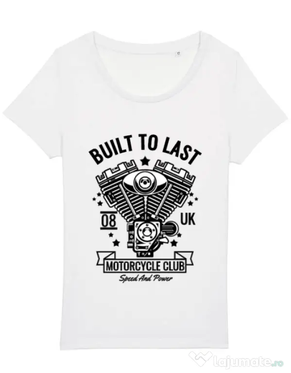 Tricou STANLEY STELLA dama Built to last Alb