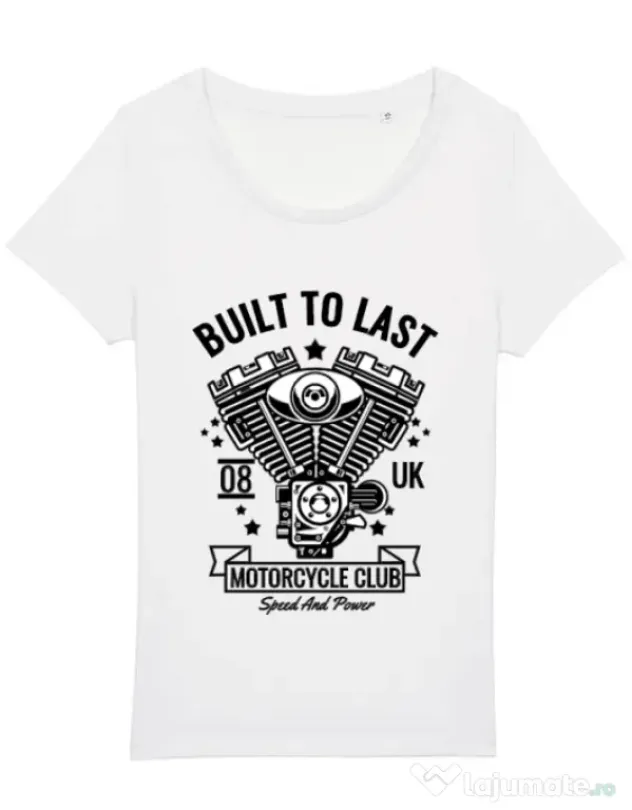 Tricou STANLEY STELLA dama Built to last Alb