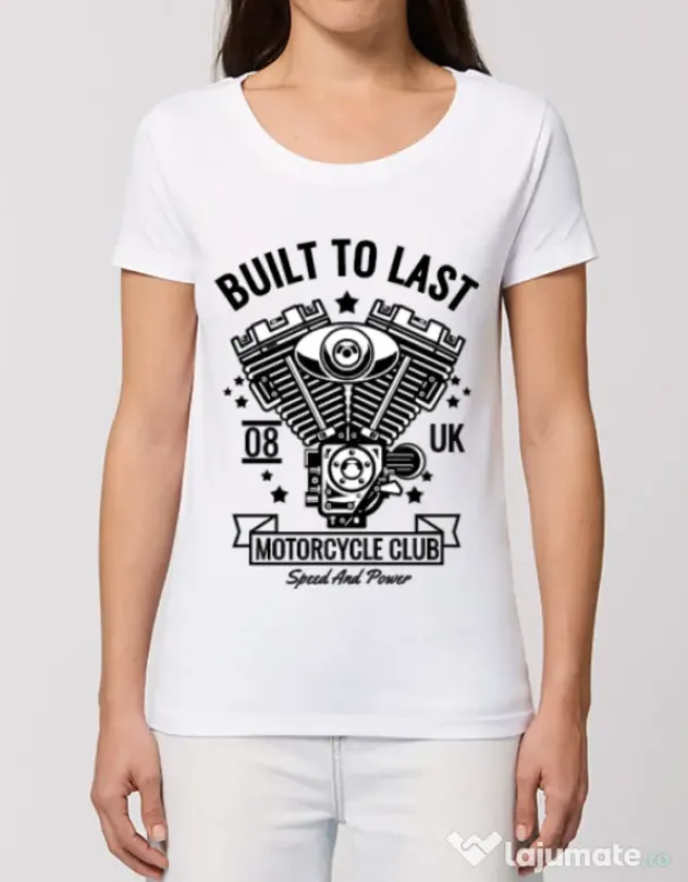 Tricou STANLEY STELLA dama Built to last Alb