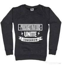 Bluza ADLER dama Procrastinators Negru melanj