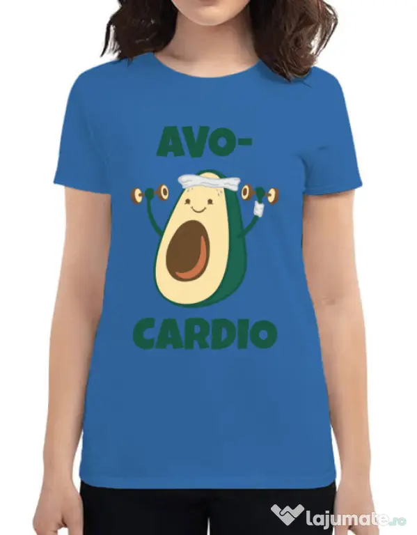 Tricou ADLER dama Avo-cardio Albastru azuriu