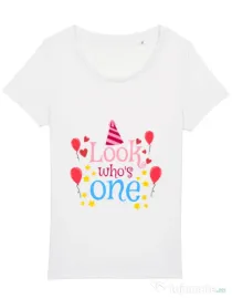 Tricou STANLEY STELLA dama Baby birthday Alb
