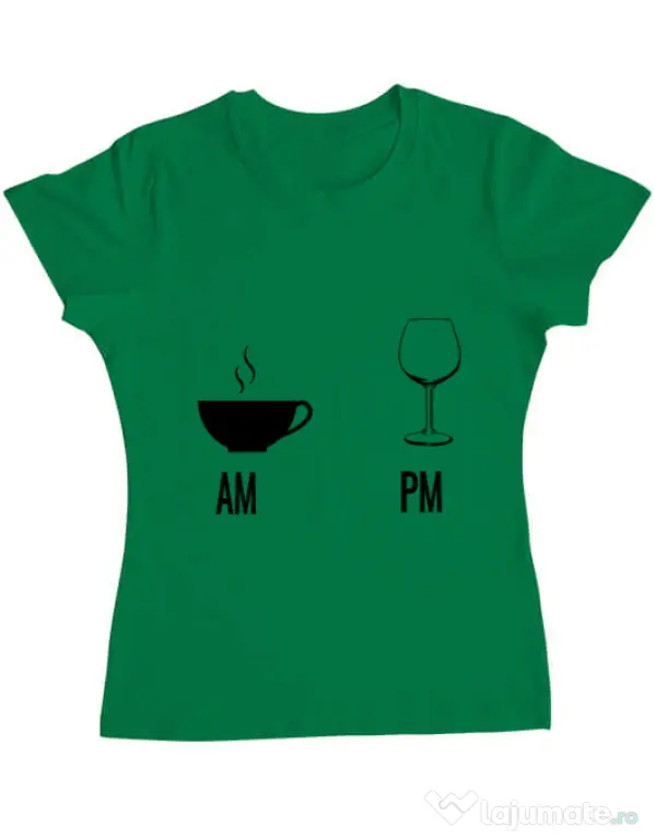 Tricou ADLER dama My days Verde mediu