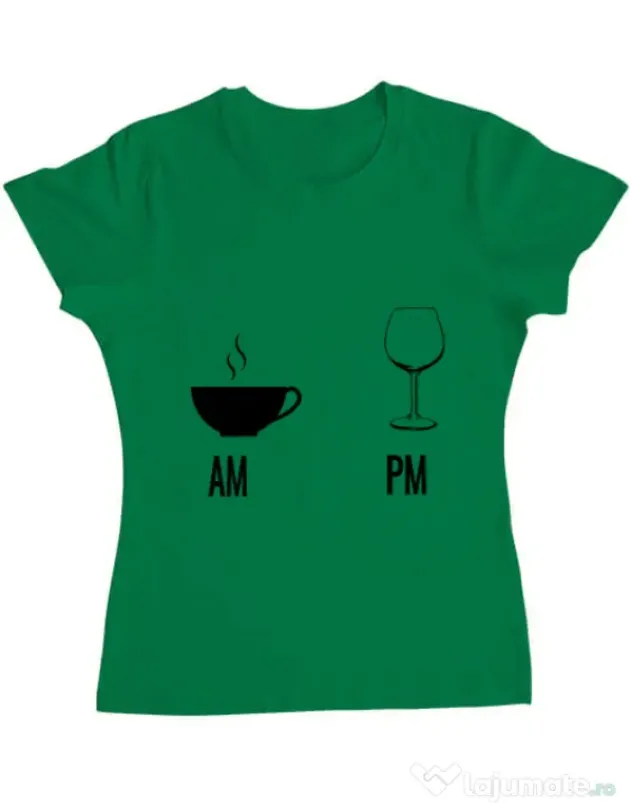 Tricou ADLER dama My days Verde mediu