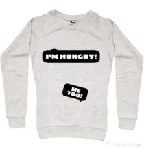 Bluza ADLER dama Hungry Mommy Migdala melanj