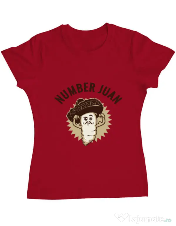 Tricou ADLER dama Number Juan Rosu