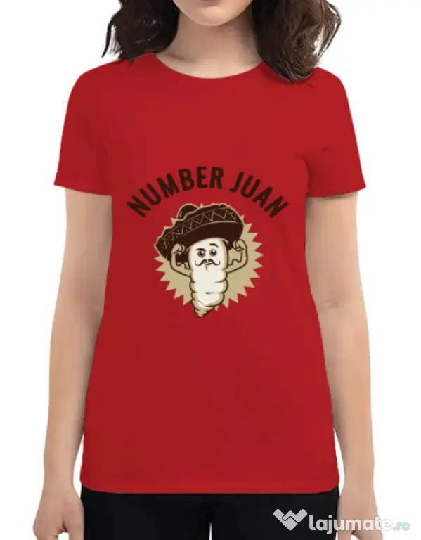 Tricou ADLER dama Number Juan Rosu