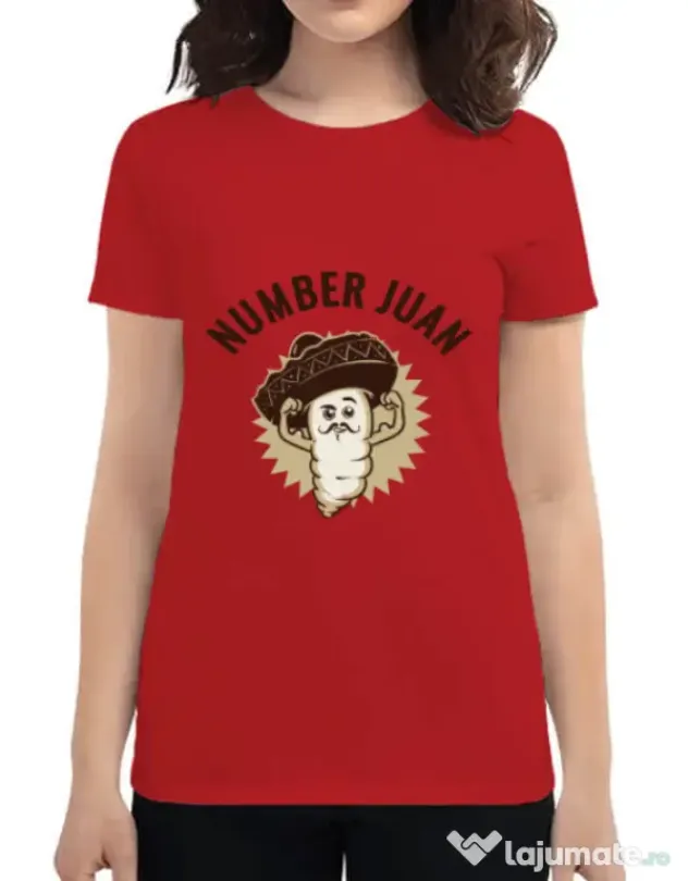 Tricou ADLER dama Number Juan Rosu