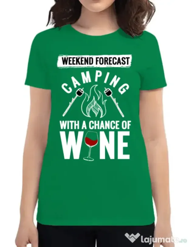 Tricou ADLER dama Weekend forecast Verde mediu