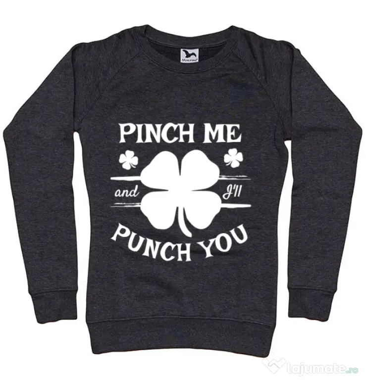 Bluza ADLER dama Pinch me Negru melanj