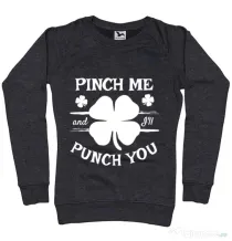 Bluza ADLER dama Pinch me Negru melanj