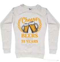 Bluza ADLER dama Birthday Cheers Migdala melanj