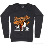 Bluza ADLER dama Tigers team Negru melanj