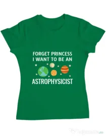 Tricou ADLER dama Forget Princess Verde mediu