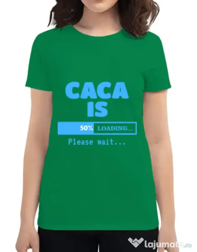 Tricou ADLER dama Caca is loading Verde mediu