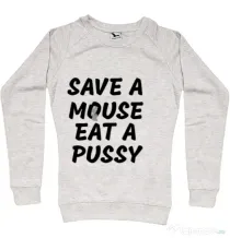 Bluza ADLER dama Save a mouse Migdala melanj
