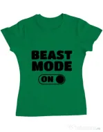 Tricou ADLER dama Beast mode Verde mediu