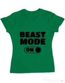 Tricou ADLER dama Beast mode Verde mediu