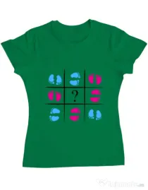 Tricou ADLER dama Baby Steps Verde mediu