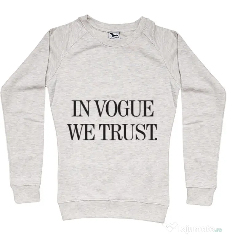 Bluza ADLER dama In vogue we trust Migdala melanj