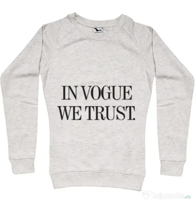 Bluza ADLER dama In vogue we trust Migdala melanj