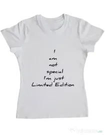Tricou ADLER dama Limited edition 2 Alb